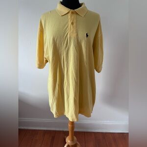 Polo by Ralph Lauren Men's Soft Yellow Polo Shirt